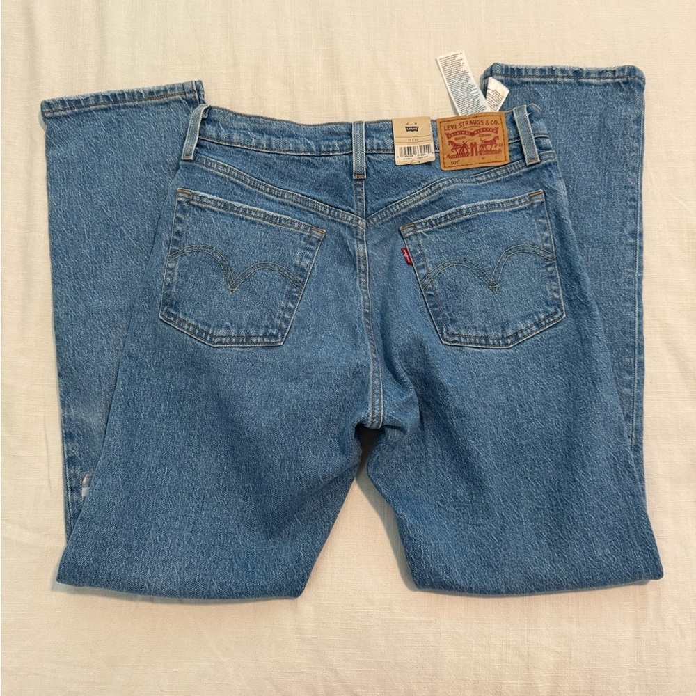 NWT Levi’s 501 Original Fit Jeans Sz 28 28x30 - Picture 3 of 6